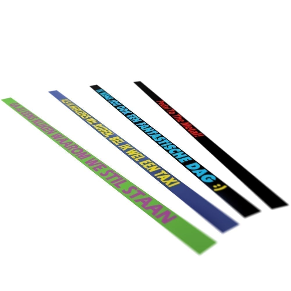 Kentekenplaathouder Sticker Bedrukken - Full-color stickers bedrukken voor auto nummerplaathouder